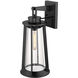 Bolling 1 Light 22 inch Powder Coated Black Outdoor Wall Sconce